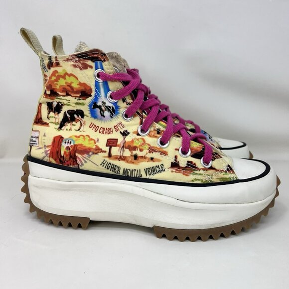 Converse Rare Run Star Hike Twisted Resort Shoes Multicolor Women’s Size 6 - Picture 1 of 7